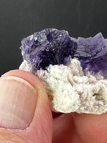 Genuine El Filo Vein Fluorite, Santa Librada, Mapimí, Durango, Mex.  22 g. - Afbeelding 13 van 13