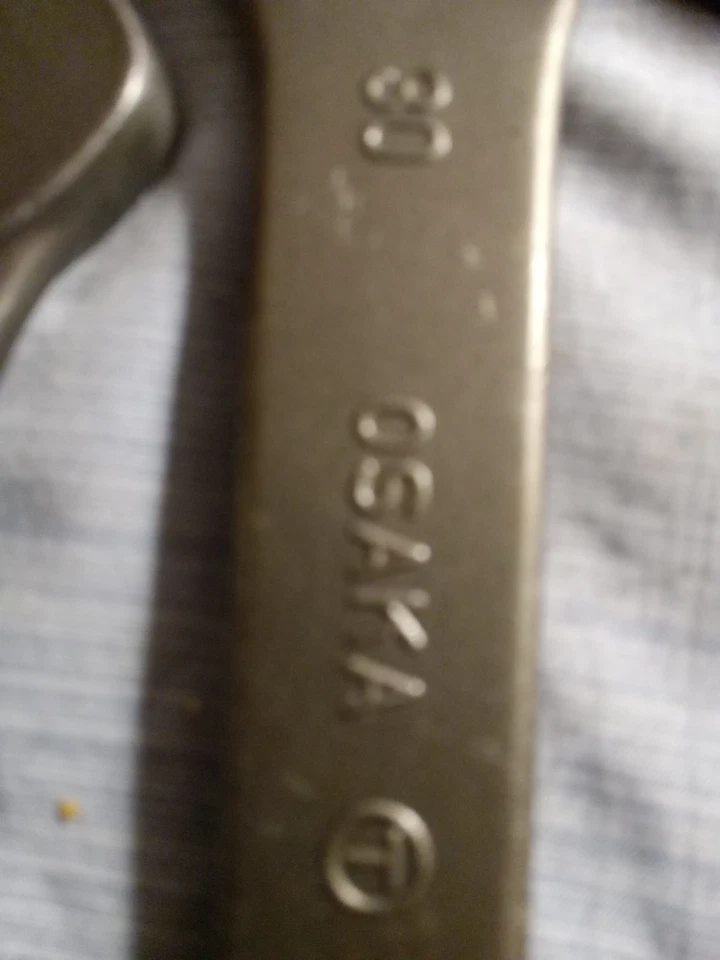 OSAKA ☆TANKO Set Of 5 Open End Wrenches 36 - 32 - 30 -27 -26 - Image 3 of 4
