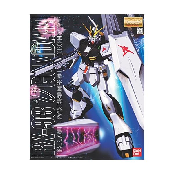 BANDAI MG 1/100 RX-93 Nu GUNDAM Plastic Model Kit Char's Counter Attack Japan
