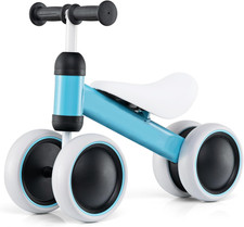 Baby Balance Bike, Toddler Bike W/Padded Saddle Seat, No Pedal 4 Silence Wheels