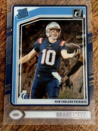 2024 Panini Clearly Donruss - Rated Rookie Drake Maye #53 (RC)