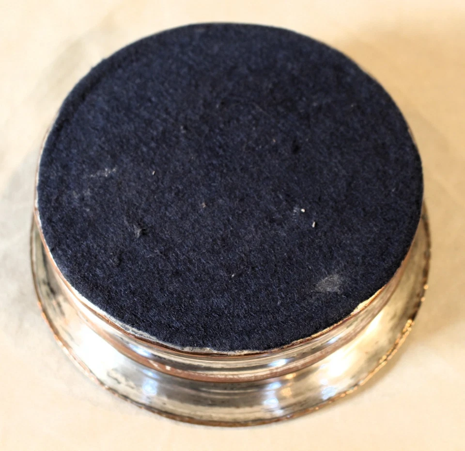 Montanha-russa de vinho antiga do período da regência inglesa Sheffied c. 1825 - Imagem 3 de 4