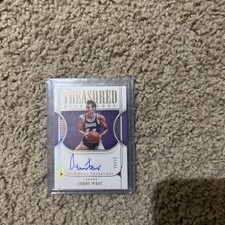 2022-23 Panini National Treasures Treasured Signatures Jerry West 08/10