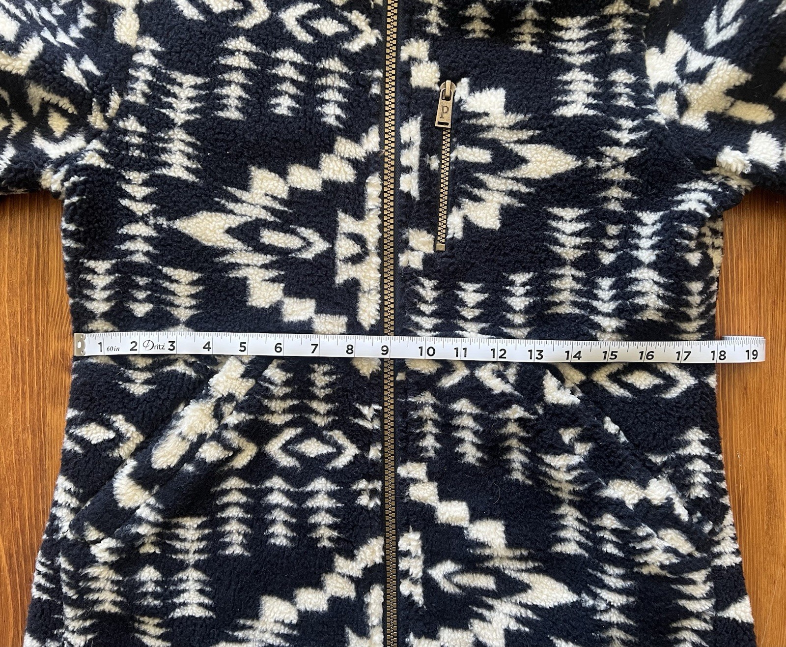 Women’s Pendleton Alder Berber Pattern Zip Thru P… - image 4