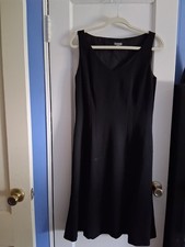 Ann Taylor Women's Sleeveless Dress Size 10 Black
