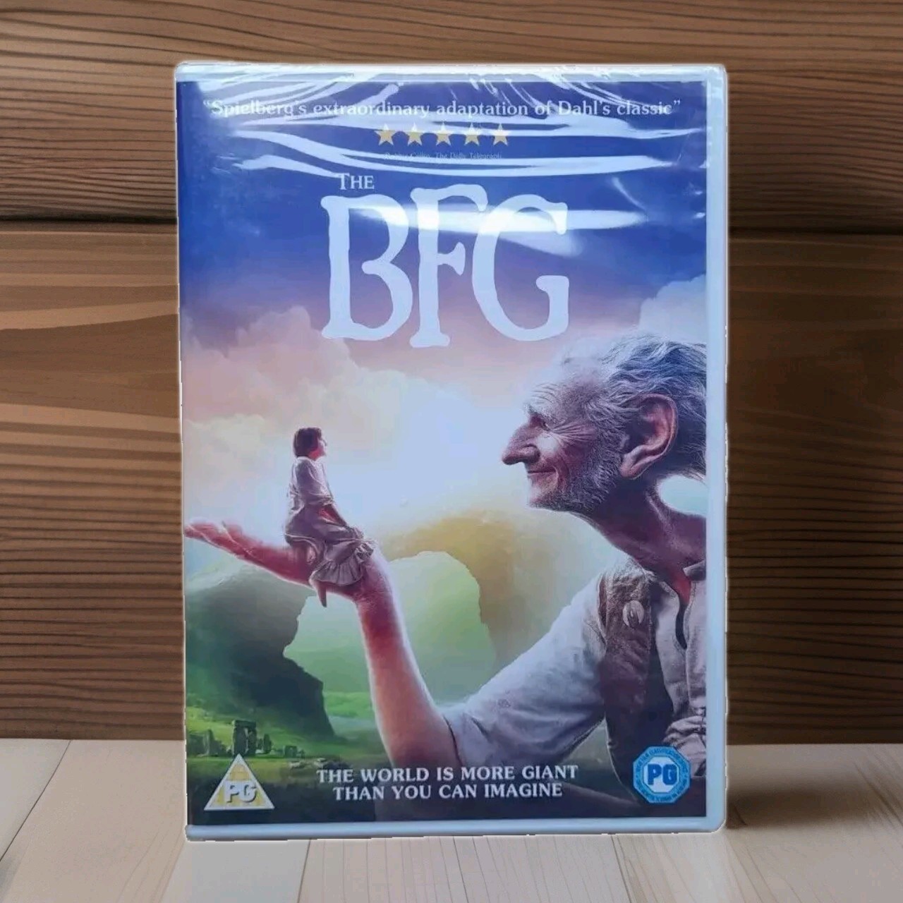 Roald Dahl - The BFG DVD - 2016 Fantasy Adventure Movie Adaptation - New Sealed