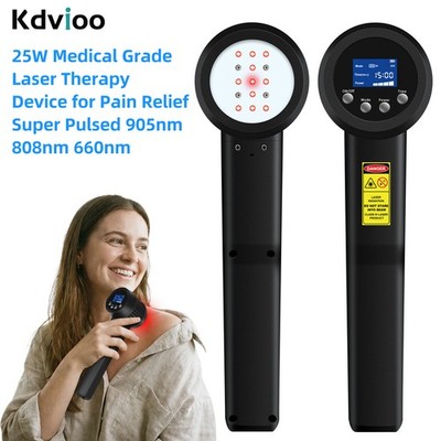 25W High Intensity Laser Therapy Equipment Super Pulsed 905nm for Pain Relief