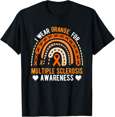 Multiple Sclerosis Awareness Month I Wear Orange Unisex T-Shirt