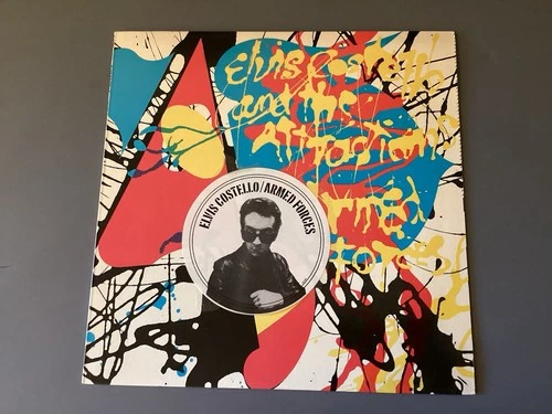 Elvis Costello Armed Forces LP - 1979 COLUMBIA JC 35709 w/Sticker - EX