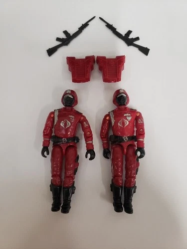 GI Joe Cobra Crimson Guard 1985 Lot Of 2