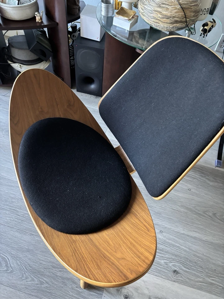 sillón moderno mediados de siglo Foto 3 de 4