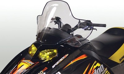 Powermadd Windshield 14.5in. Tint/Black 13040