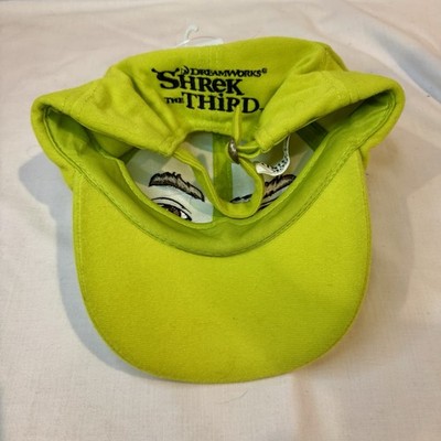 Shrek The Third Hat Novelty Ears Dreamworks Promo Cap NEW WITH TAG