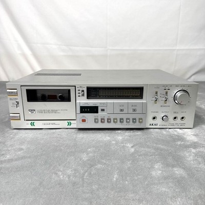 AKAI GX-F44R Auto Reverse Cassette Deck GX Head Vintage Japan getestet