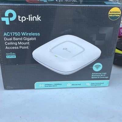 TP-LINK EAP245 AC1750 Dual Band Gigabit Ceiling Mount Wireless Access Point