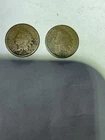 “2LotBuy”-1868 Indian Head Cent Buy-Circulated-Worn Condition