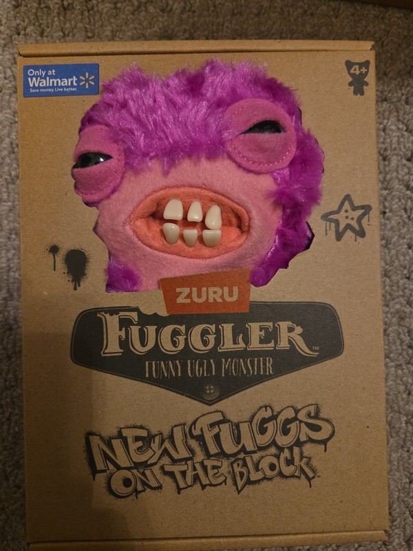 New Fuggler Walmart Exclusive New Fuggs On The Block Pink Monster