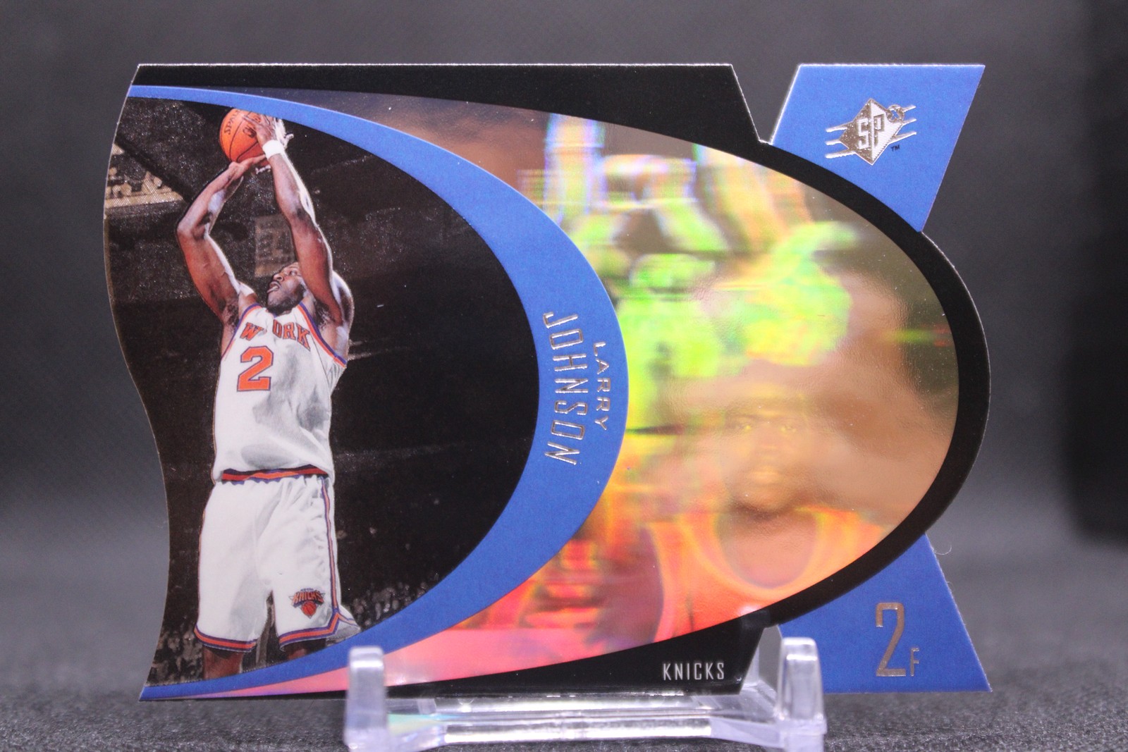 Larry Johnson #SPX33 1997 SPx New York Knicks