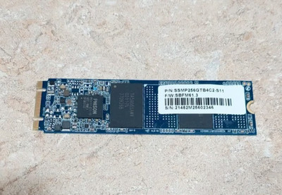 Phison 256GB M.2 2280 SATA SSD DRIVE SSMP256GTB4C2-S11 COMPUTER STORAGE LAPTOP