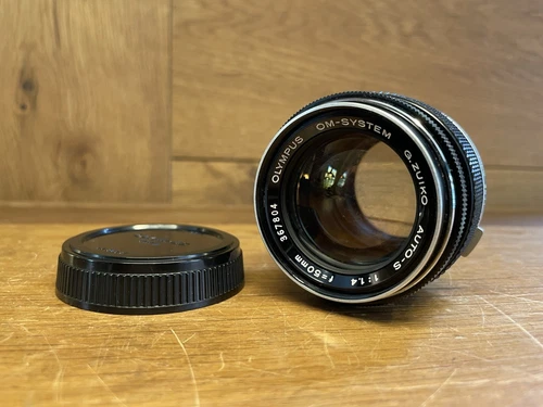 *READ : Exc+4* Olympus G.Zuiko Auto S 50mm F/1.4 Standard Lens From Japan