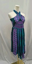 Joob Joob Convertible Dress to Skirt Rayon Boho Print Festival Style One Size