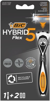 Bic System Hybrid Flex 5 Rasierer Blisterpackung 1 Stück