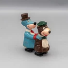 Vintage MARX  1960s Yogi Bear Huckleberry Hound Ramp Walker Plastic Toy