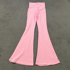 Edikted Light Pink High Waisted Flare Leg Pants Women's Size XS NWT