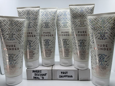 #ad #ad 6 PCS BATH amp; BODY WORKS “PURE WONDER “ Ultimate Hydration Body Cream 8oz. $55.95