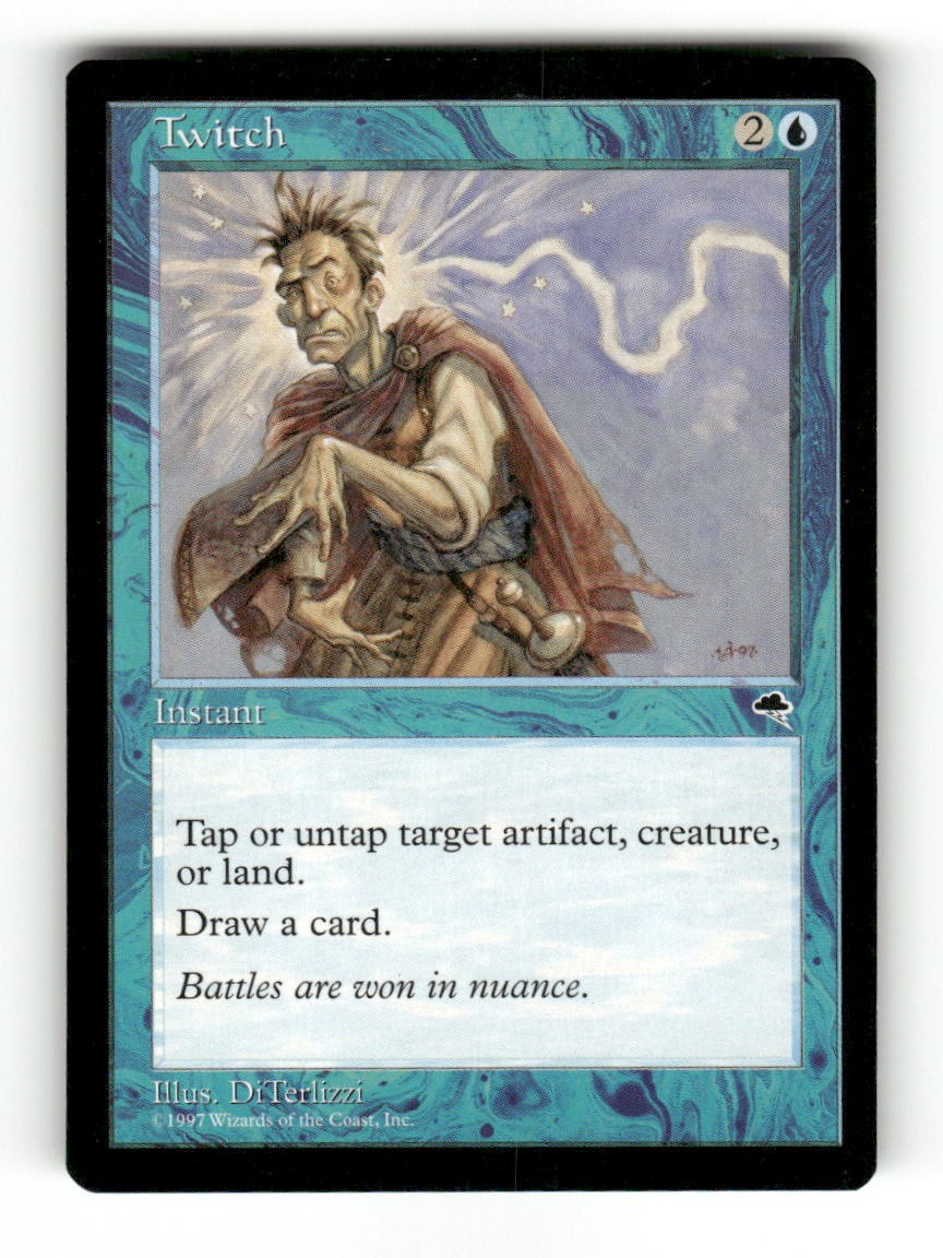 Twitch 99 Common Tempest Magic: The Gathering Near Mint