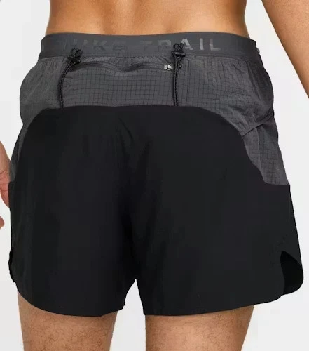Nike Trail Running Shorts Mens XL ADV dri-fit brief liner black gray 5" NWT $80