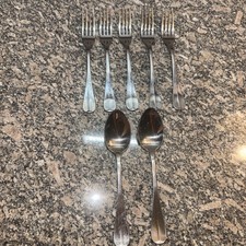 7 Pc Guy Degrenne Flatware