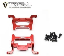 TREAL TRX 4MT Front & Rear Bumper Mounts TRX 4MT F-150 K10 Monster Truck Red