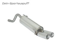 Ragazzon Scarico Sportivo Fiat Punto Evo + Grande 199 1.6l Mjet 2x80mm Rullato