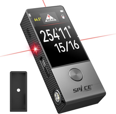 D9 PRO Smart Laser Tape Measure - Touchscreen, App-Sync, Angle Display