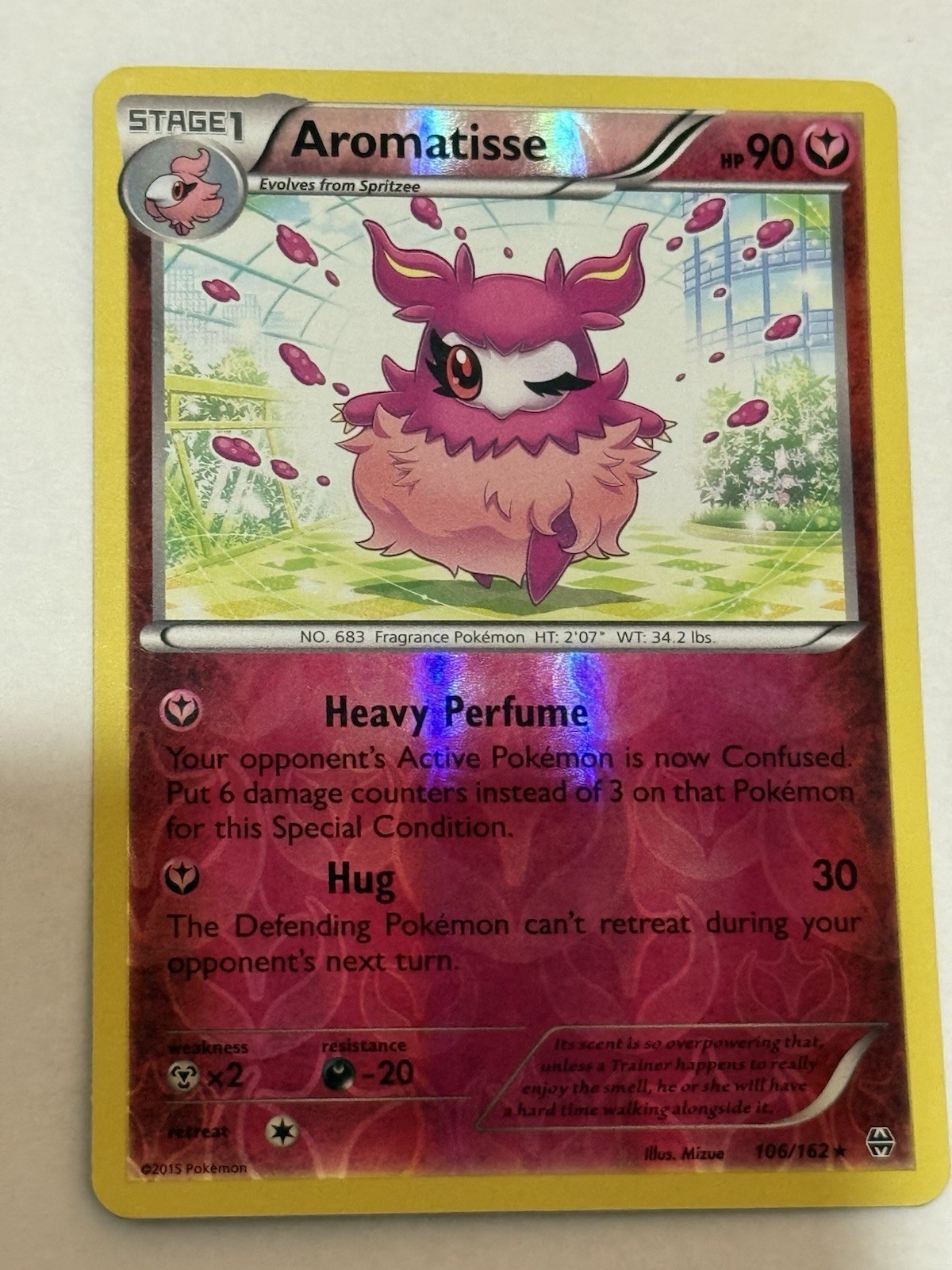 Aromatisse 106/162 Breakthrough Reverse Holo LP