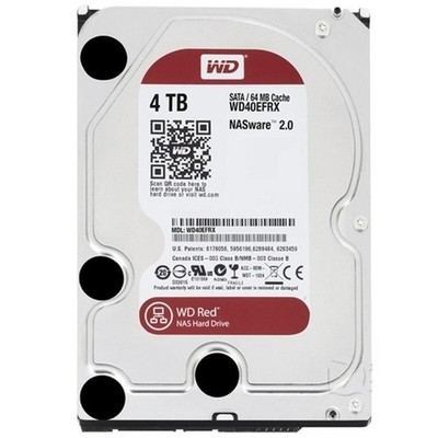 Western Digital Red 4TB WD40EFRX 5400RPM SATA 3.5