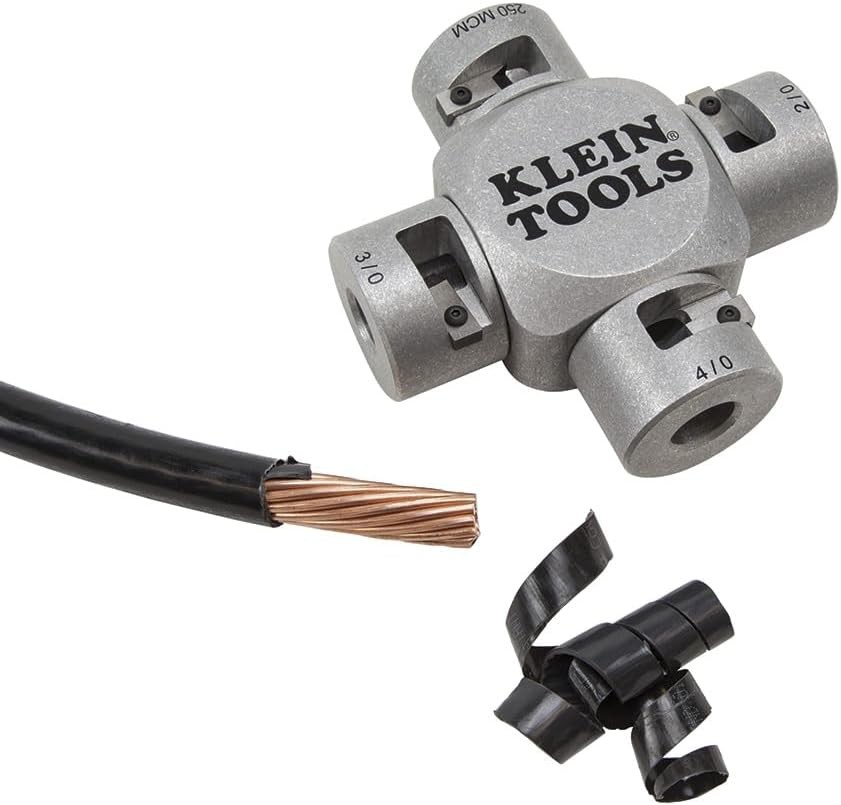Klein Tools 21051 Large Cable Stripper (2/0-250 MCM)