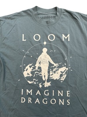 Imagine Dragons Loom 2024 Concert Tour T-Shirt Size Large Men s Rock/Alternative