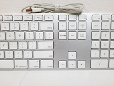 Genuine Apple Mac A1243 Wired USB Keyboard, Tested Working