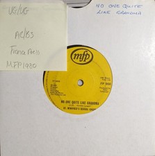 St Winifreds School Choir No One Quite Like Grandma Vinyl Record 7" VG/VG FP900