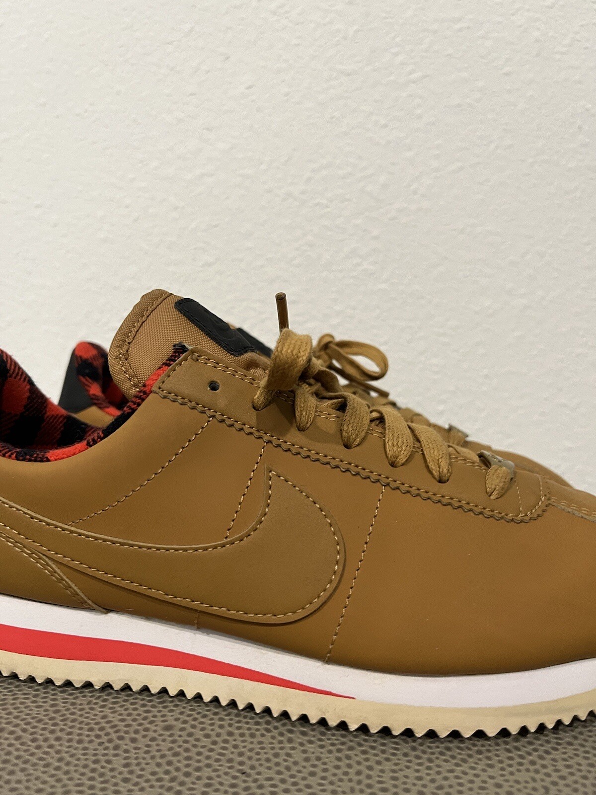 2016 Nike Cortez Basic Premium Wheat/Crimson/Plai… - image 3