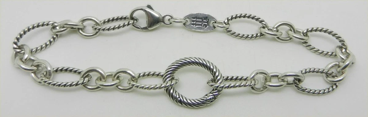 James Avery Sterling Silver Changeable Charm Bracelet - Medium