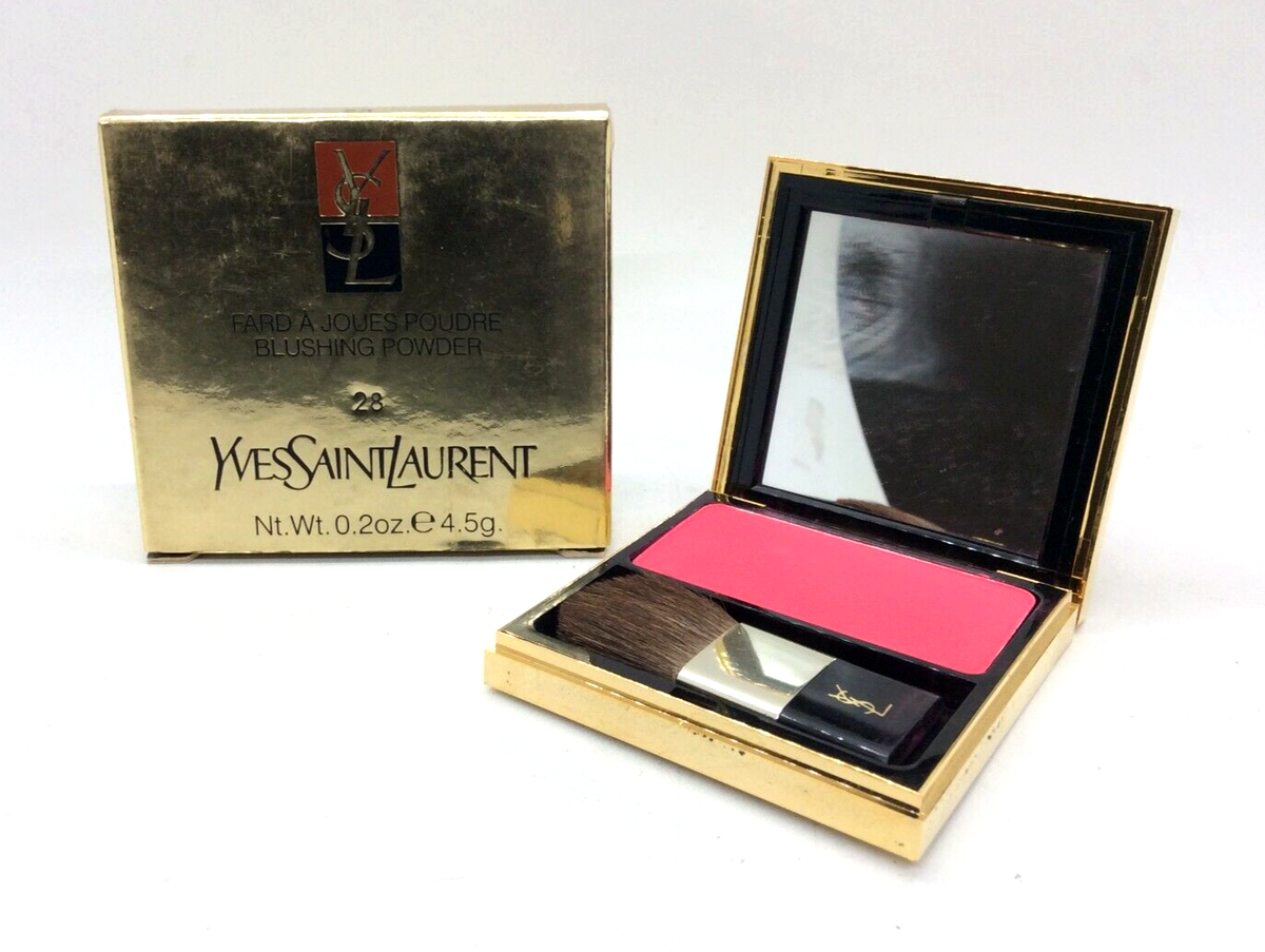 イヴ・サンローラン　FARD A PJUPIERES POUDRE DUO Yves Saint Laurent 0.2 oz / 4.5 g blushing powder 28 fard a