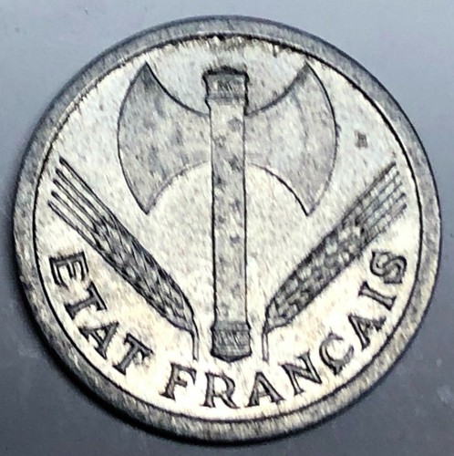# C6699 FRANCE COIN, 2 FRANCS 1943 - Picture 2 of 2