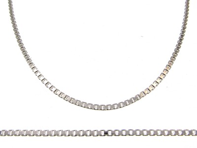 2.5MM Solid Genuine 925 Sterling Silver Italian Venetian BOX Chain