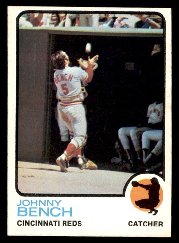 1973 Topps Baseball #380 Johnny Bench EX/MT *d7