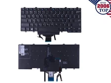 New Genuine US Keyboard Backlit for Dell  Latitude E5490 E7470 E7490 E7480