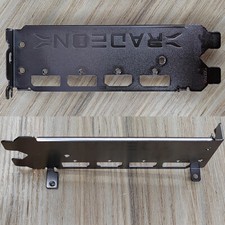 For AMD I/O Shield BackPlate Blende Bracket RX6700XT RX6700XT Graphic Card 1Pcs