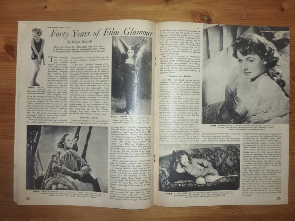 LEADER MAGAZINE Vol 7 No 17 25TH FEB 1950 40 YEARS OF FILM GLAMOUR - Image 2 of 4